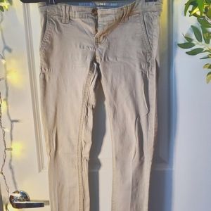 Mossimo Low Rise Skinny Khakis Size 0